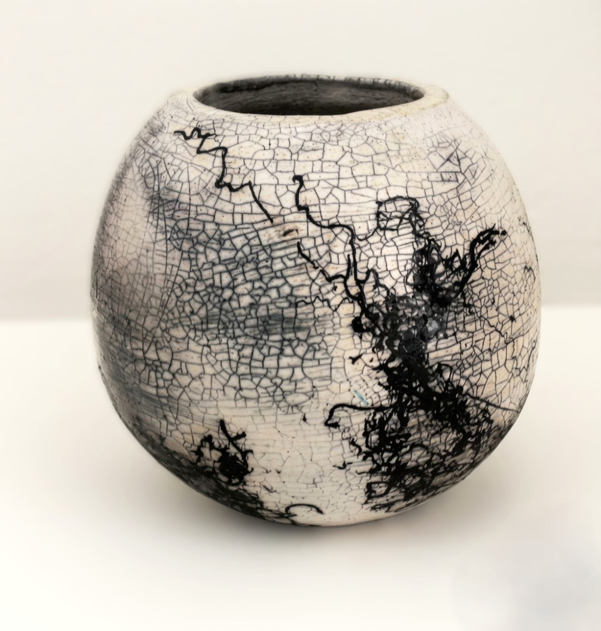 Bowl (2023) Clay, raku